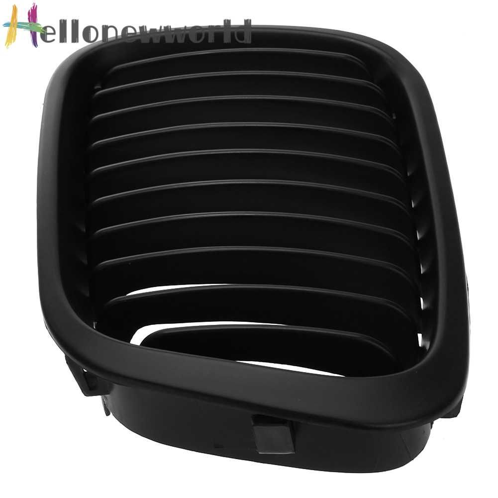 2 MiếNg LướI TảN NhiệT MàU Đen NháM GắN Mui Xe BMW E46 98-01 318i 320i