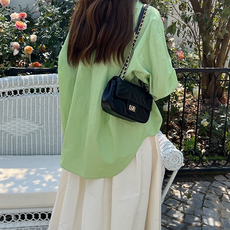 Túi Đeo Chéo Dây Xích Nhỏ Nhắn Thời Trang Dành Cho Nữ