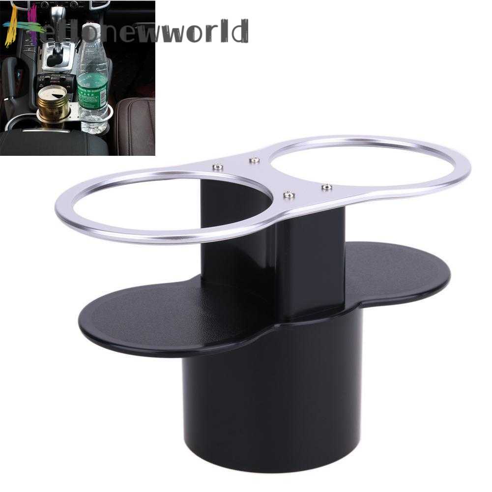 Giá Đỡ Cốc Uống Nước Tự Động Hai Lỗ Cho Xe Hơi