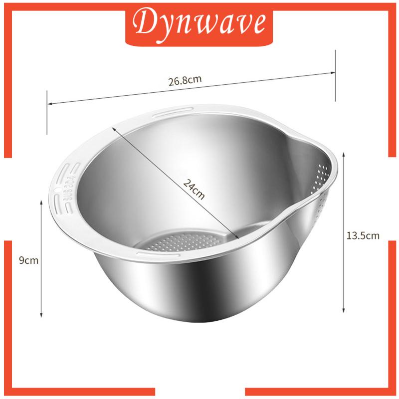 Tô Đựng Trái Cây / Rau Củ Bằng Thép Không Gỉ Tiện Dụng Cho Nhà Bếp