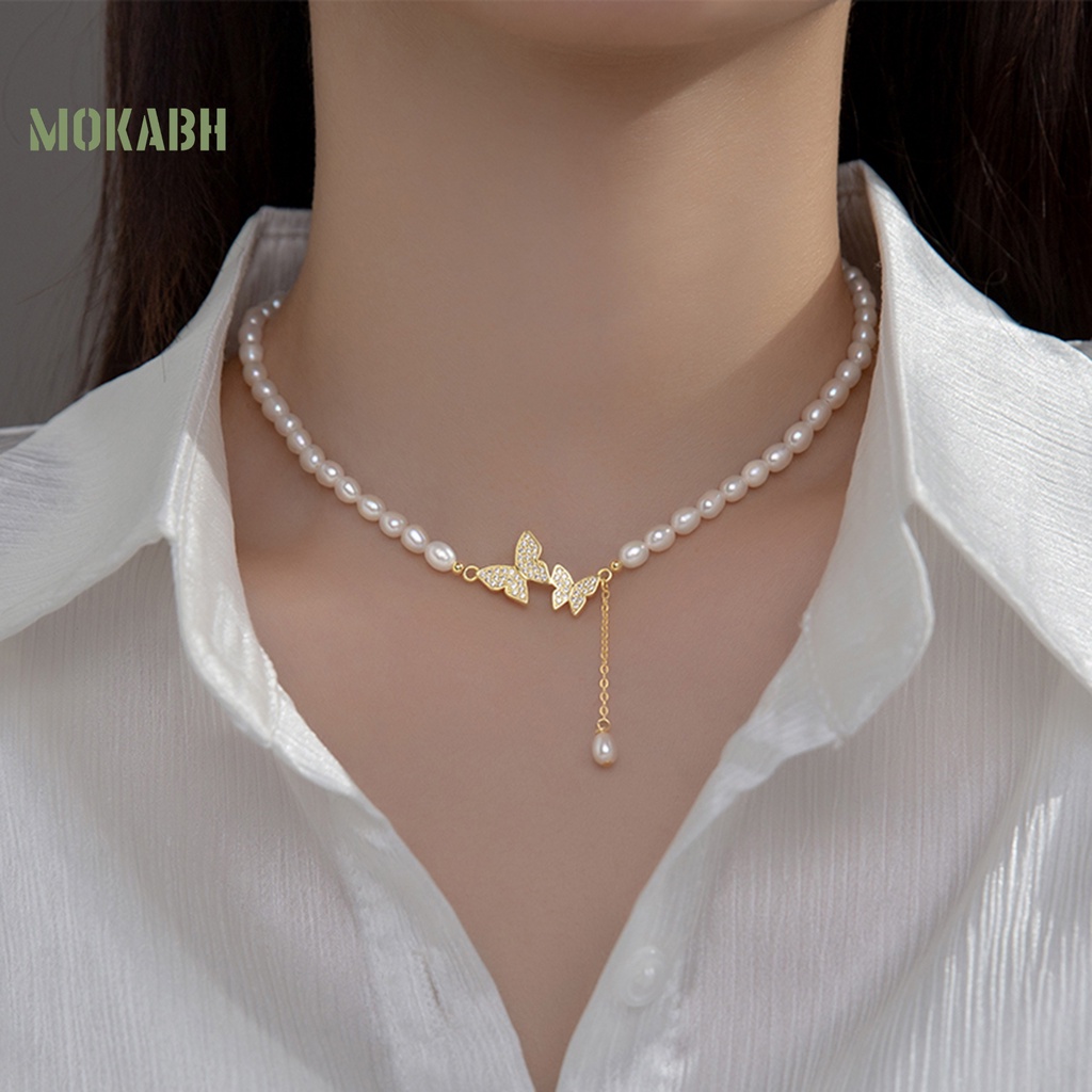 Vòng cổ Mặt Hình Bướm Thời Trang Dành Cho Nữ