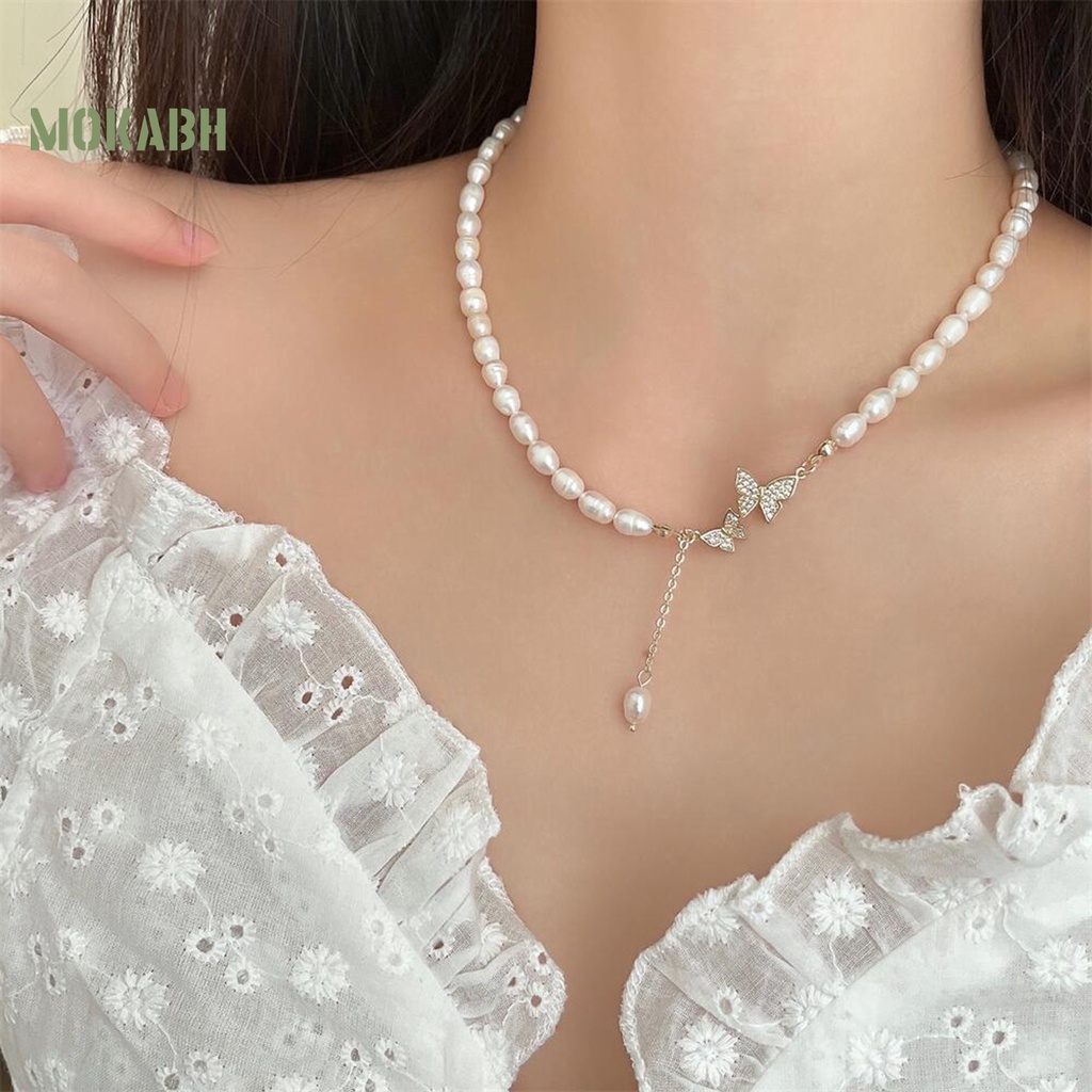 Vòng cổ Mặt Hình Bướm Thời Trang Dành Cho Nữ