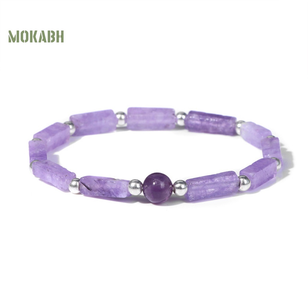 Vòng Tay Chuỗi Hạt Đá Tự Nhiên Siêu Nhẹ Không Gây Kích Ứng Dễ Sử Dụng Thời Trang Cho Cặp Đôi