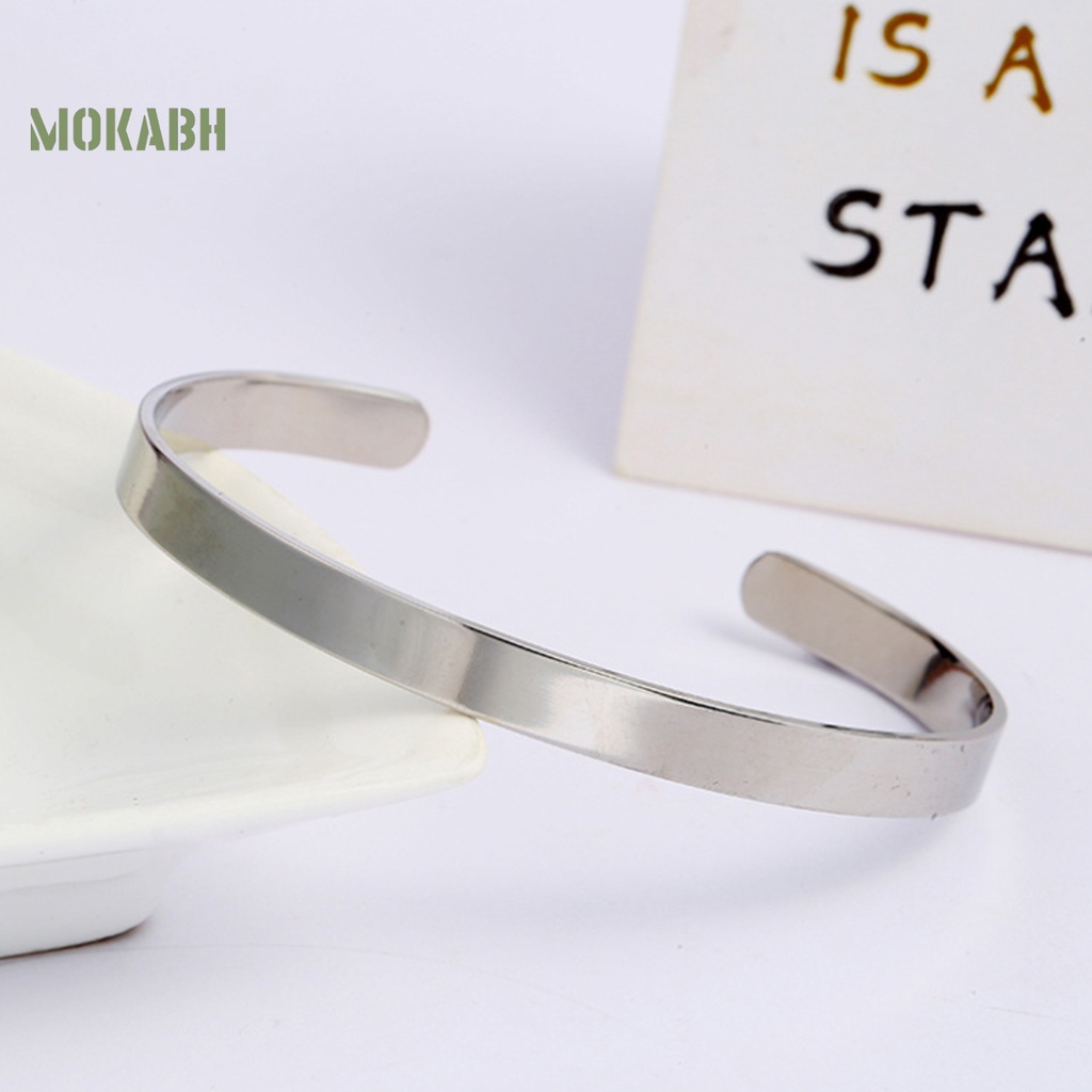 Vòng Đeo Tay Bằng Thép Không Gỉ Màu Sắc Thời Trang Dành Cho Nam Và Nữ