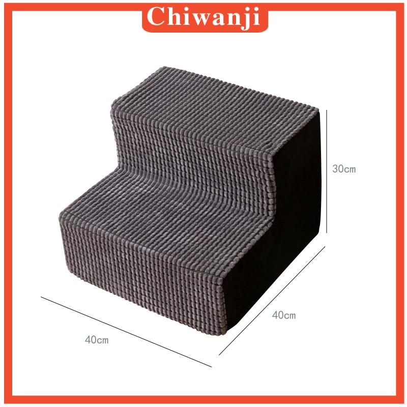Bậc Thang 2 Tầng Mềm Mại Thoải Mái Chống Trượt Cho Thú Cưng