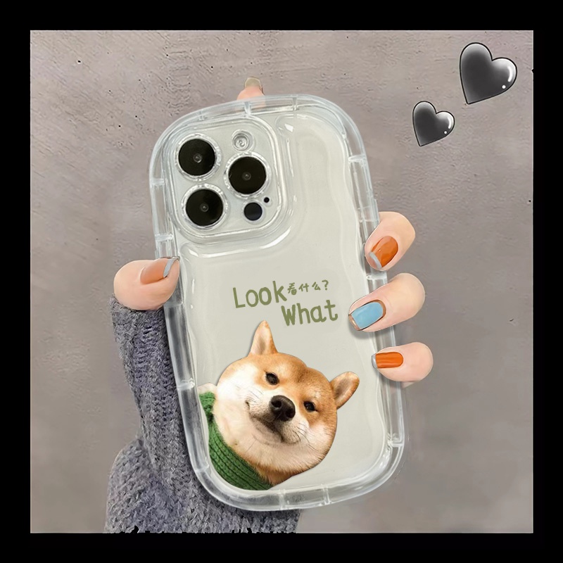 Ốp Điện Thoại Silicon Mềm Họa Tiết Chú Cún Đáng Yêu Cho IPhone 11 12 13 14 Pro Max XR X 7 8 Plus XS Max SE 2020