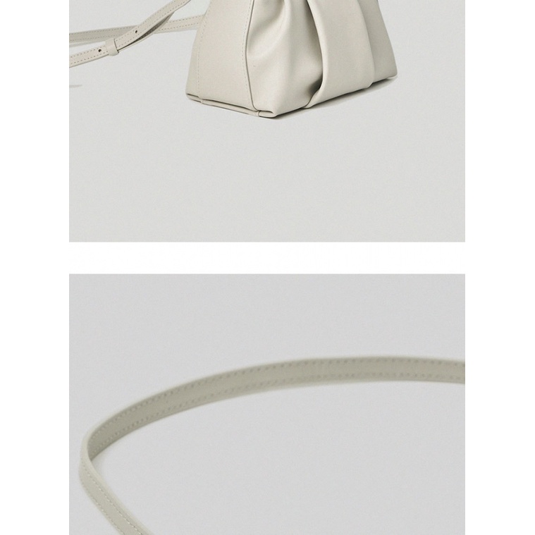 Túi Xách Da Mềm Xếp Ly Đơn Giản Thời Trang Cho Nữ