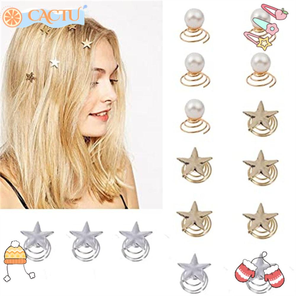 Kẹp Tóc Họa Tiết Ngôi Sao Xoắn Ốc Cho Nữ