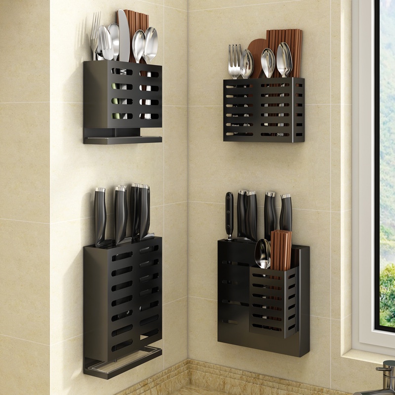 JJT Giá Đỡ Dao Bằng Thép Không Gỉ Gắn Tường Tiện Lợi