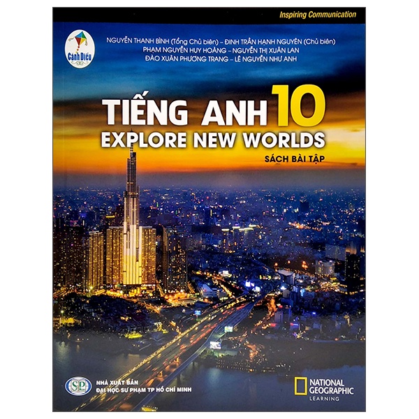 Sách Tiếng Anh 10 - Explore New Worlds - Sách Bài Tập (Bộ Sách Cánh Diều) (2022)