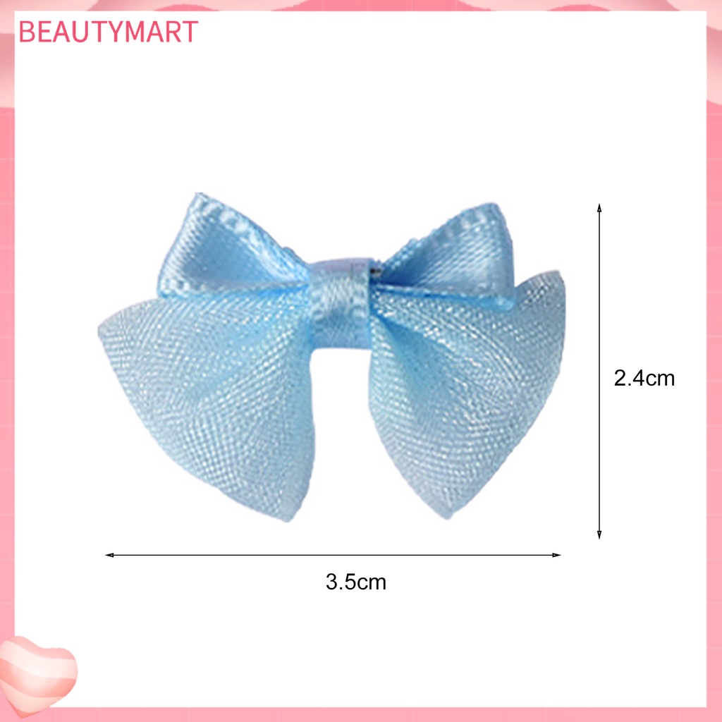 [beautymart] Set 2 Phụ Kiện Trang Trí Móng Tay Nghệ Thuật Tạo Hiệu Ứng Visual Effect Siêu Mềm Hình Nơ 3D Bằng Nhung Dành Cho Salon