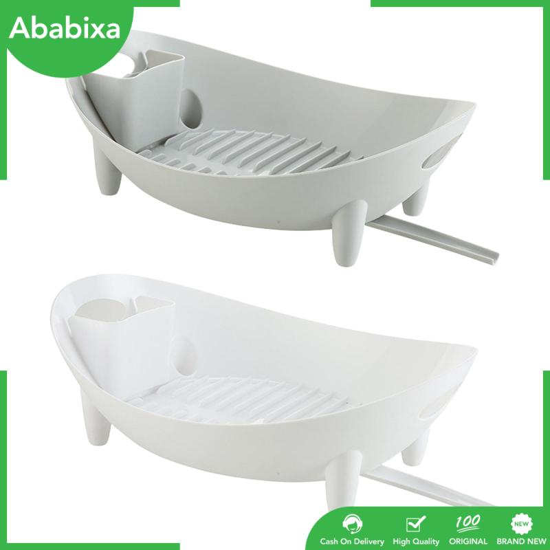 [Ababixa] Giá Đỡ Phơi Khô Bát Đĩa Cốc Muỗng Nĩa Thoát Nước Siêu Bền Tiết Kiệm Không Gian Cho Nhà Bếp