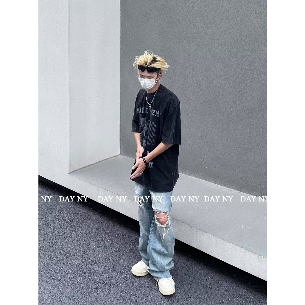 Áo Thun Tay Ngắn Cổ Tròn Thời Trang Mùa Hè Mới 2023 Dành Cho Nam