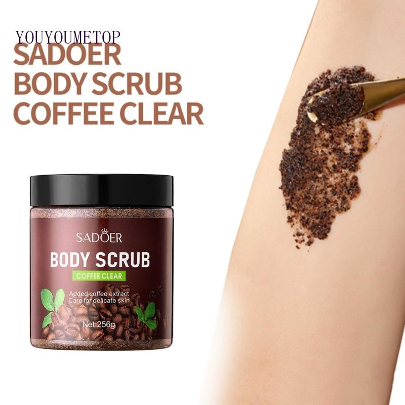 Kem Tẩy Tế Bào Chết Toàn Thân YOUYO SADOER Chiết Xuất Cà Phê Dưỡng Ẩm Trắng Da