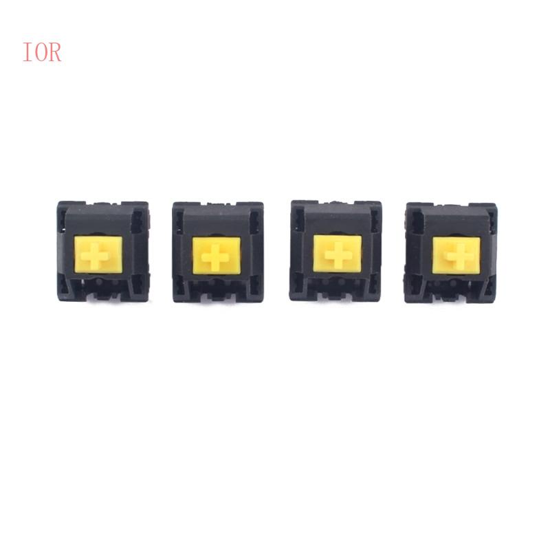 Bộ 4 Công Tắc Bàn Phím IOR Màu Vàng RGB Cho Blackwidow X Chroma