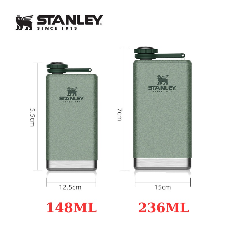 BÌNH ĐỰNG RƯỢU CẮM TRẠI DÃ NGOẠI STANLEY 128ML 236ML