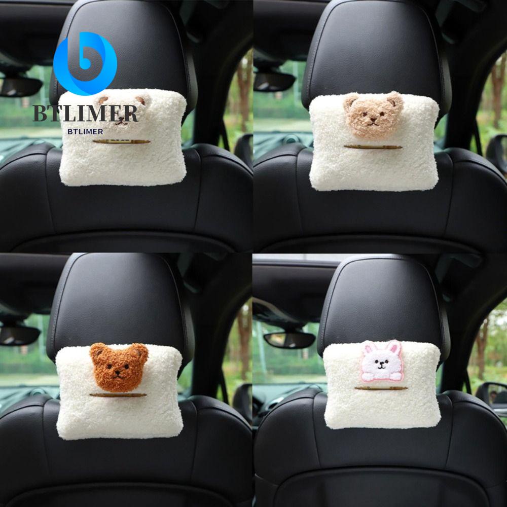 Hộp Đựng Khăn Giấy / Kính Mát Họa Tiết Hoạt Hình Dễ Thương Thông Dụng Cho Xe Hơi