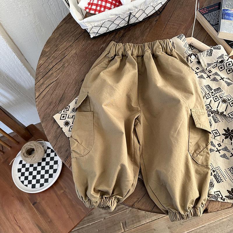 Han Faner Super Enough!Quần Yếm Dáng Rộng Phong Cách Thời Trang Hàn Quốc Dành Cho Bé Trai Và Bé Gái