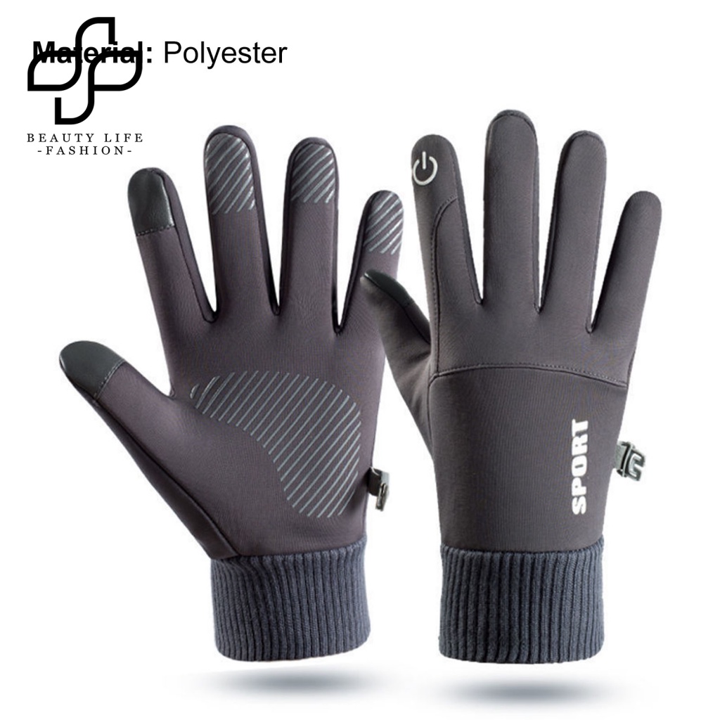 1 Đôi Găng Tay Trượt Tuyết Giữ Ấm Chống Trượt Chống Thấm Nước Chống Mồ Hôi Dùng Được Màn Hình Cảm Ứng