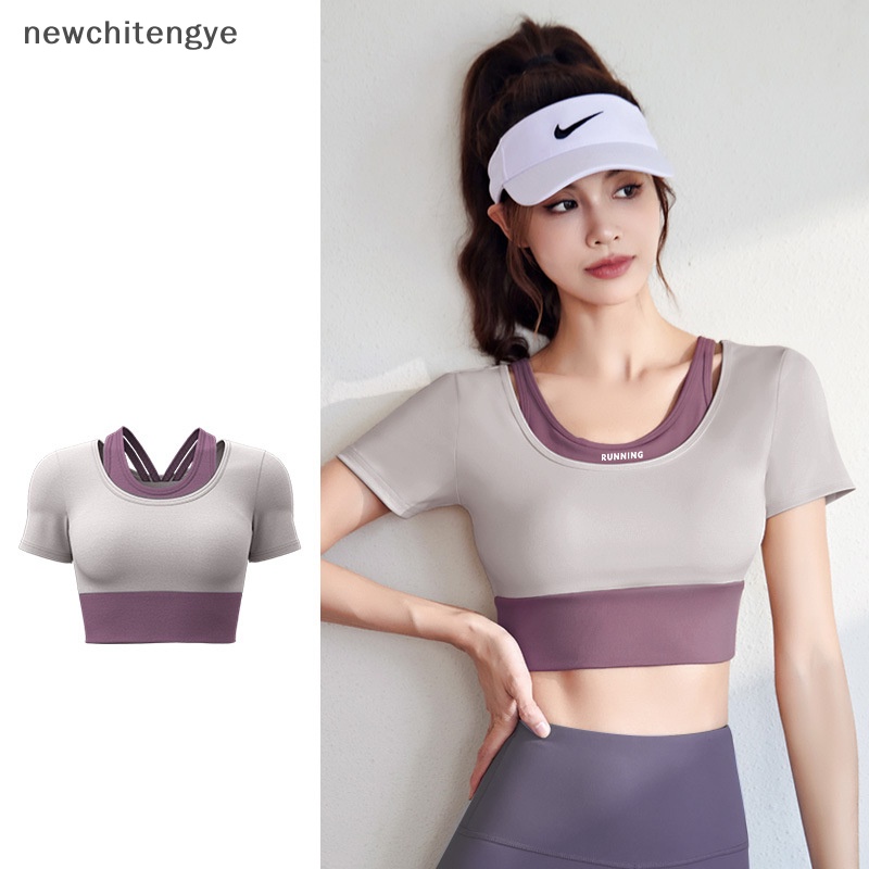 Áo Ngực Thể Thao Thoáng Khí Phối Màu Tương Phản Thời Trang Cho Nữ