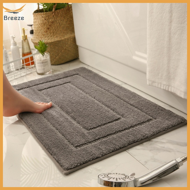 Thảm Lót Sàn Nhà Tắm Mềm Mại Dày Dặn Siêu Thấm Hút Chống Trượt Tiện Dụng