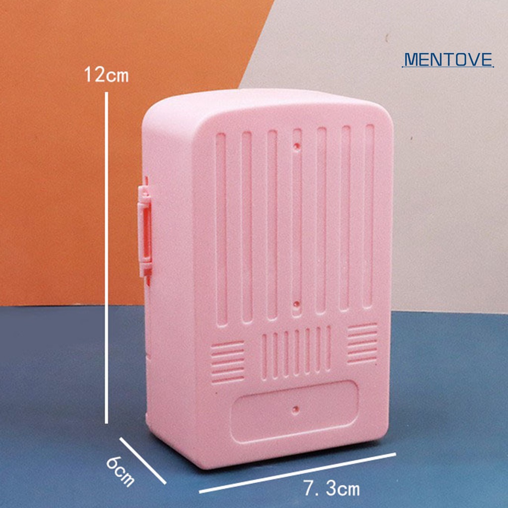 Mô Hình Tủ Lạnh Hai Cửa Độc Đáo Trang Trí Nhà Búp Bê Tỷ Lệ 1 / 12