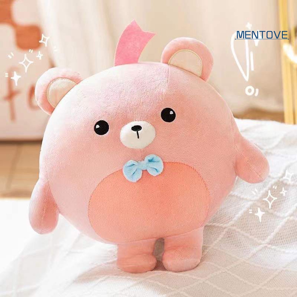 Gấu Nhồi Bông Bằng Cotton Mềm Mại Dễ Thương Trang Trí Nhà Cửa