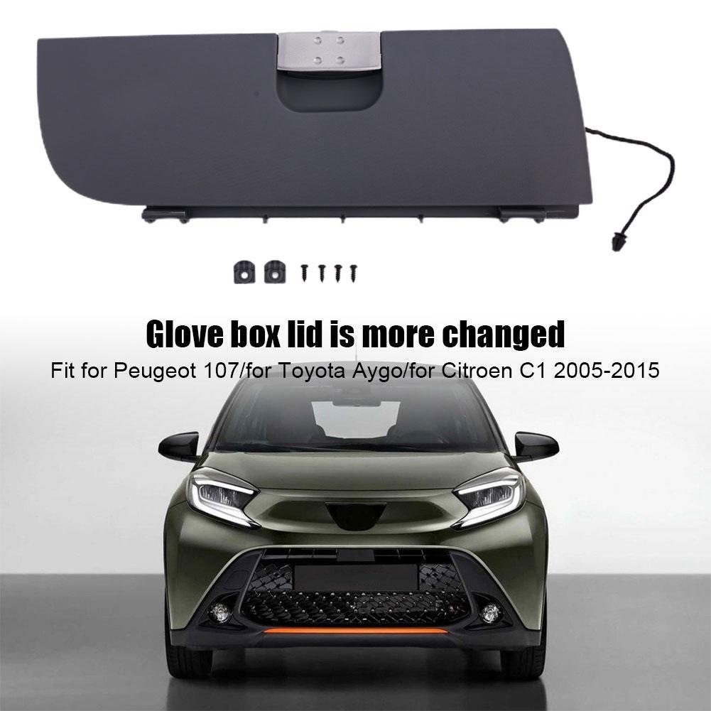 Nắp Đậy Hộp Đựng Găng Tay Thay Thế Cho Peugeot 107 Toyota AYGO Citroen C1 2005-2015 U4O7