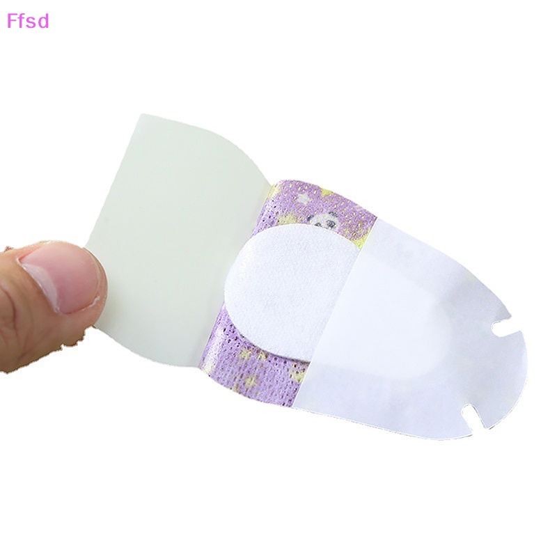 {Ffsd} Set 10 Miếng Dán Mắt Dùng Một Lần Họa Tiết Hoạt Hình Cho Trẻ Em Bán Chạy