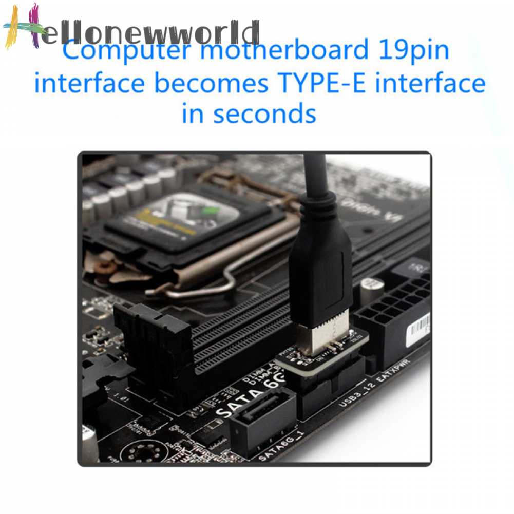 Đầu Chuyển Đổi USB 3.0 19P / 20P Sang TYPE E Chất Lượng Cao