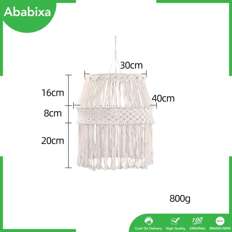 Chụp Đèn Treo Trần Nhà Bằng Vải Dệt Phong Cách Bắc Âu Độc Đáo Trang Trí Nhà Cửa