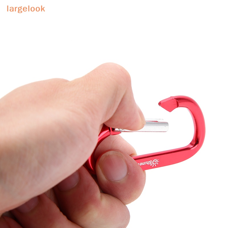 Set 10 Móc Khóa Chữ D Bằng Nhôm Đa Năng Tiện Dụng