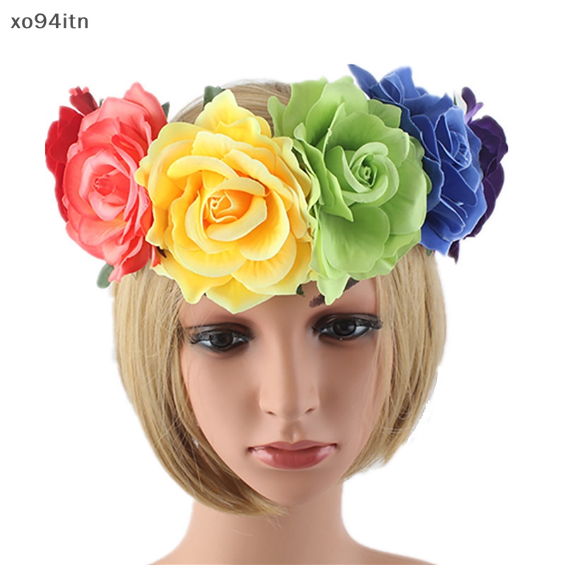 Kẹp Tóc Hình Hoa Lớn Nhiều Màu Sắc Thời Trang Cho Nữ