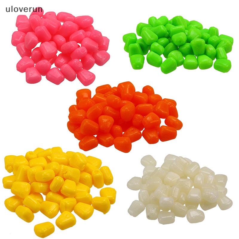 Set 50 Mồi Câu Cá Bằng Silicon Mùi Bắp Mềm Tiện Dụng