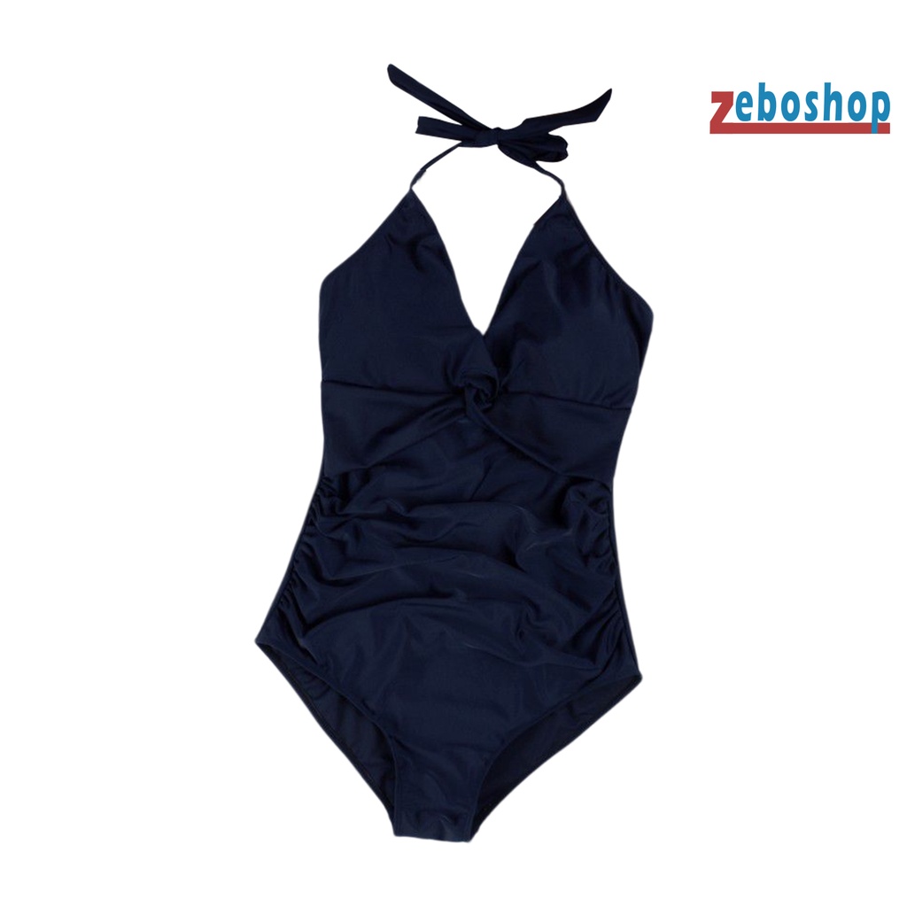 Bộ Đồ Bơi Cổ Chữ V Có Đệm Mút Mỏng Nhẹ Thoáng Khí Thời Trang Cho Mẹ Bầu