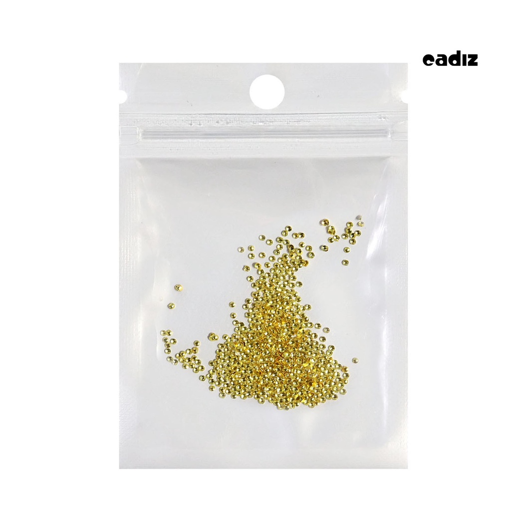 Set 1000 Hạt Kim Loại Tròn Dùng Trang Trí Móng Tay / Điện Thoại DIY