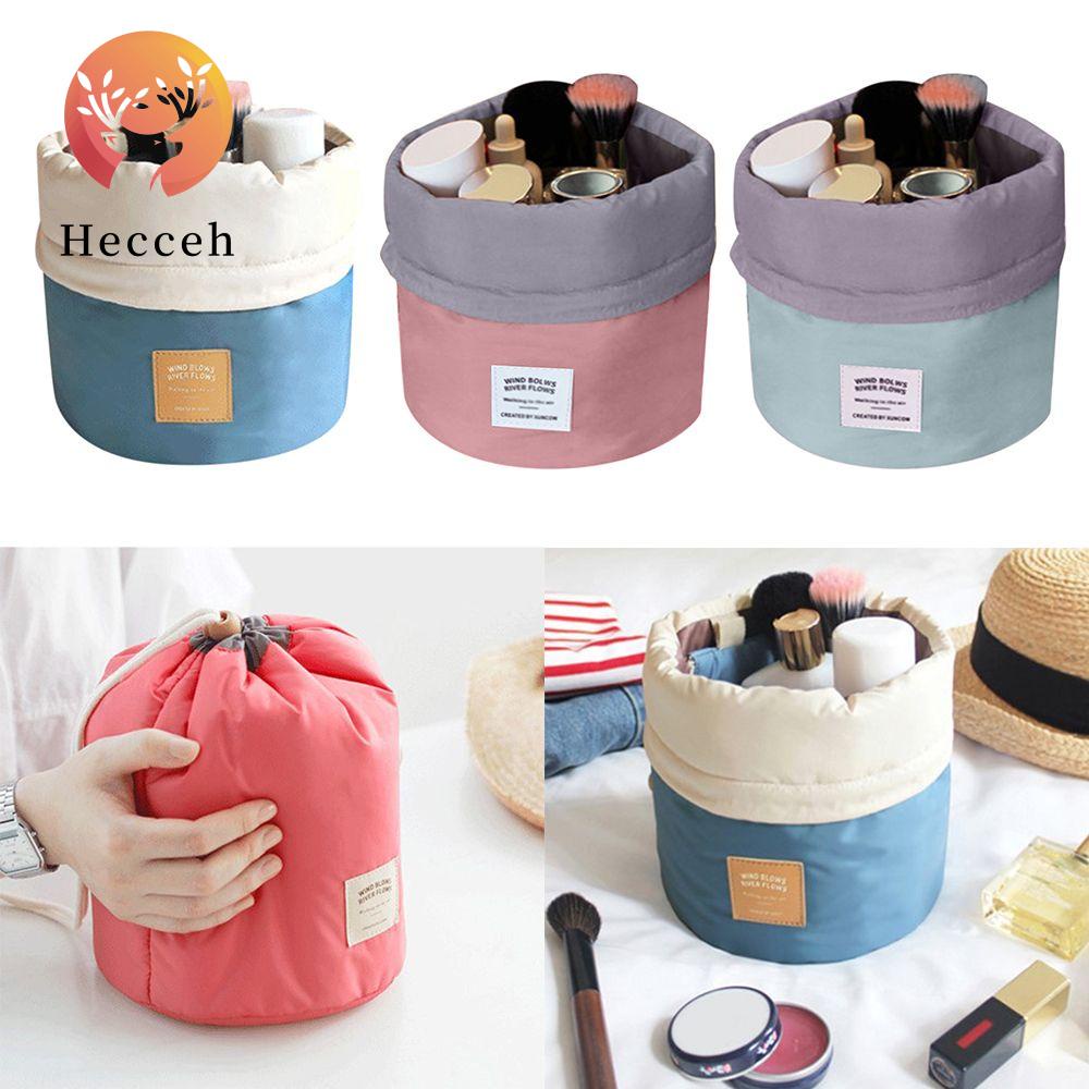 Túi Đựng Mỹ Phẩm Heceh Hình Tròn Chống Thấm Nước Tiện Dụng Mang Đi Du Lịch Cho Nữ