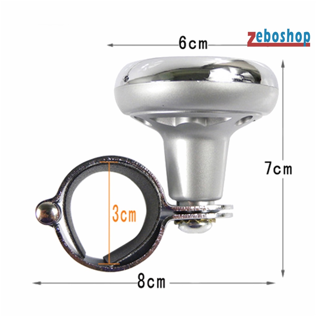 Zeboshop Phụ Kiện Núm Điều Khiển Vô Lăng Xe Hơi Đính Kim Cương Giả Sành Điệu