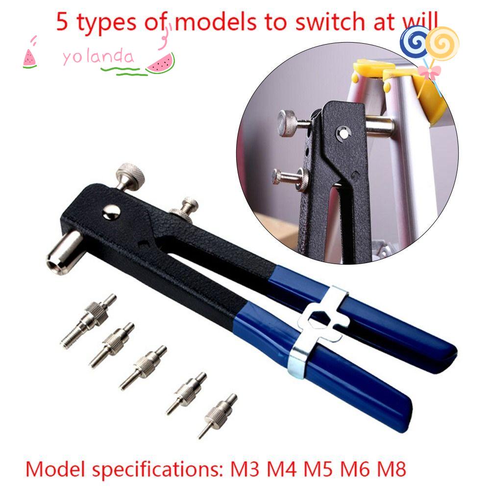 Bộ Dụng Cụ Đóng Đinh Tán M3-M8 Chuyên Dụng Chất Lượng Cao