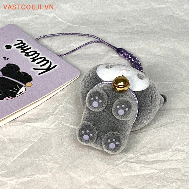 1 Móc Khóa Hình Búp Bê Anime Sanrio Kuromi Dễ Thương