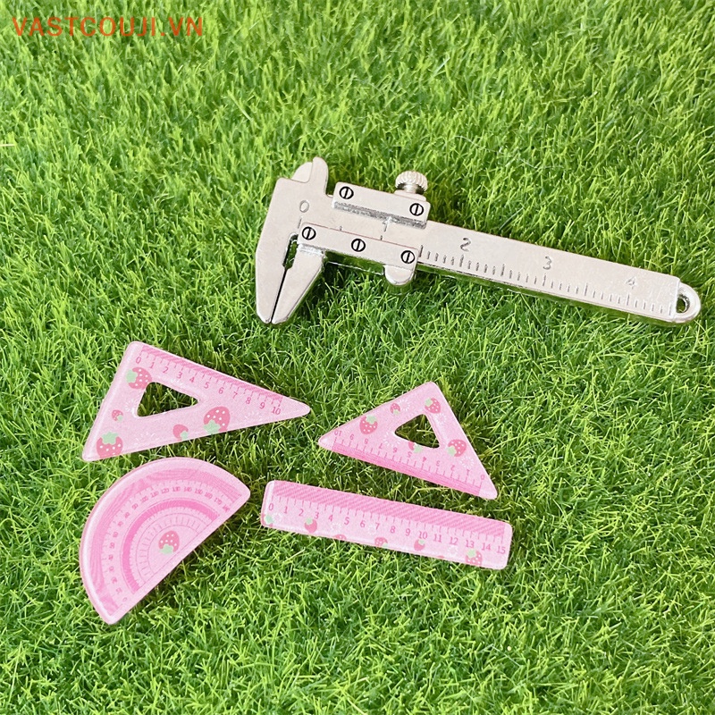 Set 5 Thước Đo Kỹ Thuật Số Bằng Nhựa Cho Nhà Búp Bê