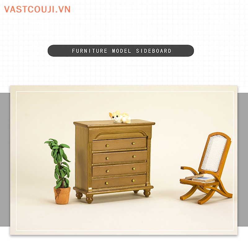 Mô Hình Tủ Đồ Chơi VASTJI Độc Đáo Trang Trí Nhà Búp Bê