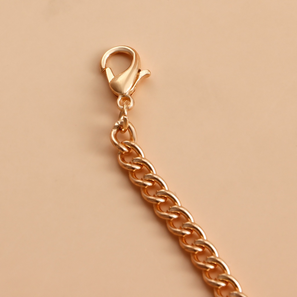 1 Chuỗi Dây Đeo Đùi Tua Rua Đính Đá Zircon Cao Cấp Dễ Phối Đồ