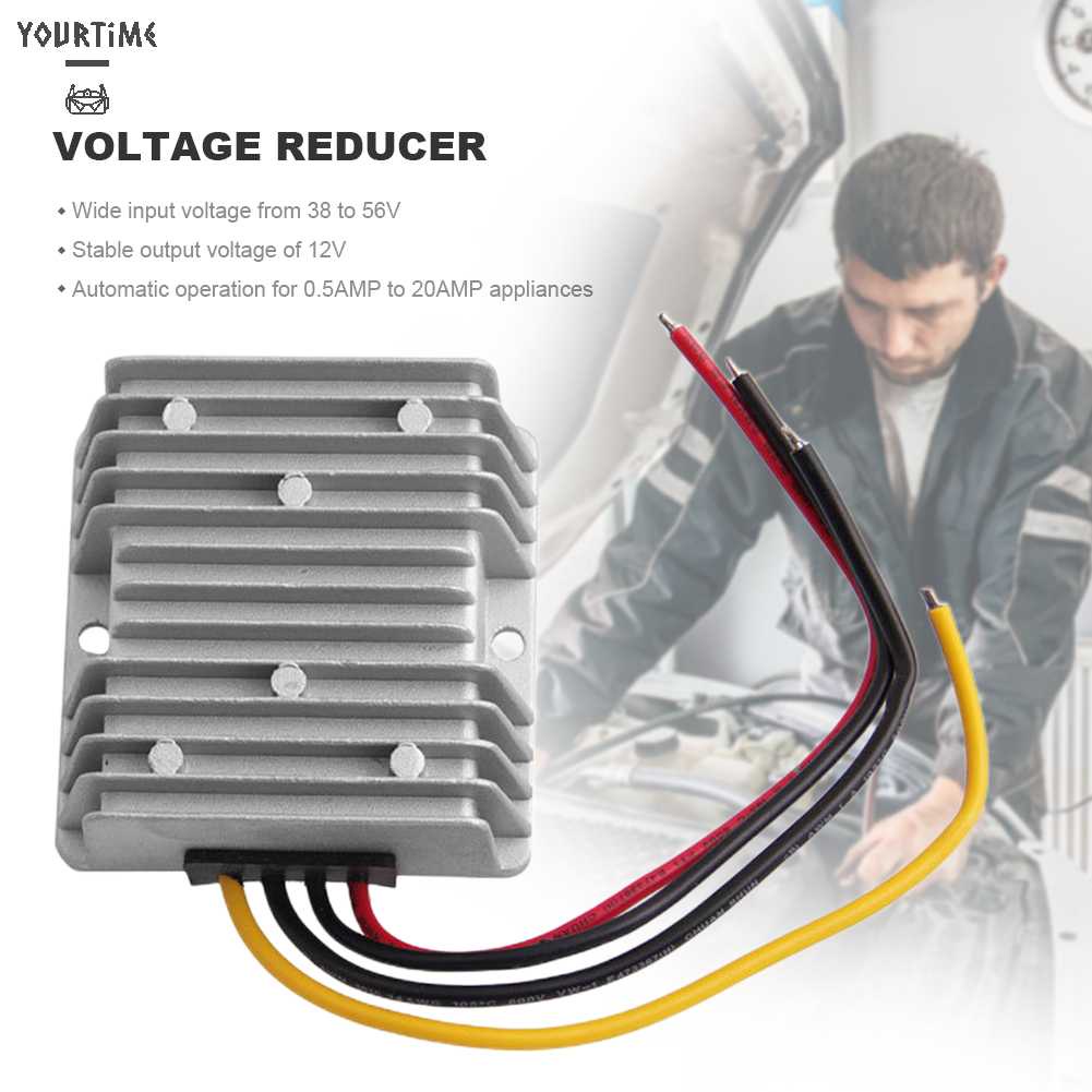 Thiết Bị Chuyển Đổi DC 48V Sang 12V Cho Xe Ô Tô