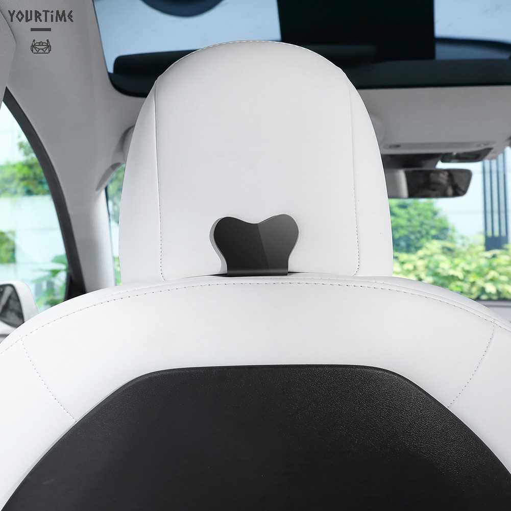 Bộ 2 Móc Treo Đồ Gắn Sau Ghế Xe Hơi Tesla Model 3 / Y / X / S