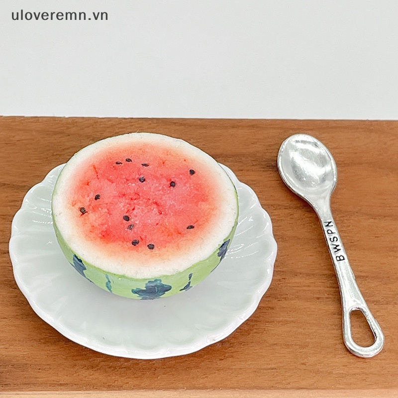 Uloveremn Set 4 Muỗng / Nĩa / Muỗng 1: 6 Trang Trí Nhà Búp Bê