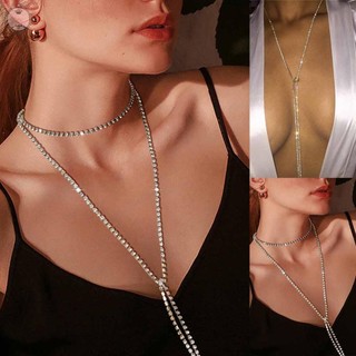 Vòng cổ Body Chain ĐíNh Đá LấP LáNh