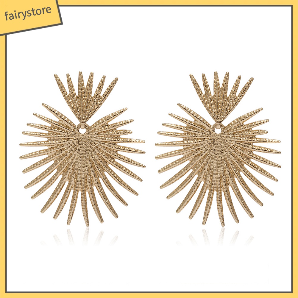 Khuyên Tai Hình Quạt / Trái Tim Vintage Cho Nữ