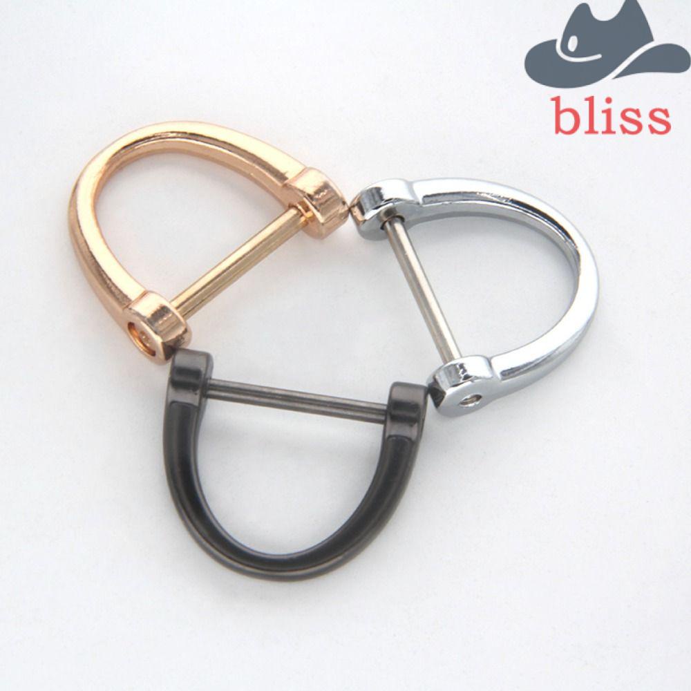 Móc Khóa Hình Chữ D Dày Dặn Chống Thất Lạc Dùng Để Sửa Chữa Túi Đựng Chìa Khóa