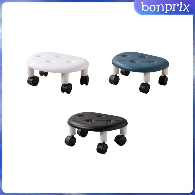 [Bon] Ghế Lăn Thấp Màu Trắng Cho Nhà Bếp